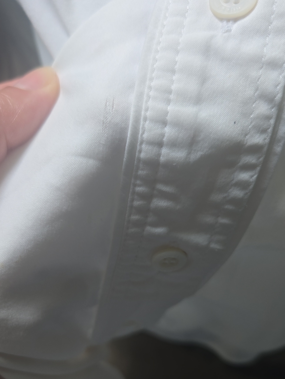 Gucci White Short-Sleeve Button-Down Shirt - Picture 5 of 7